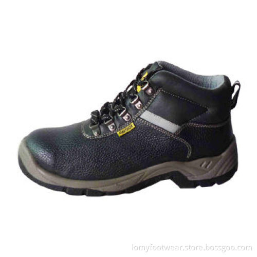Safety Shoes, Made of Embossed Cow Leather and PU Sole, 37 to 48# Sizes